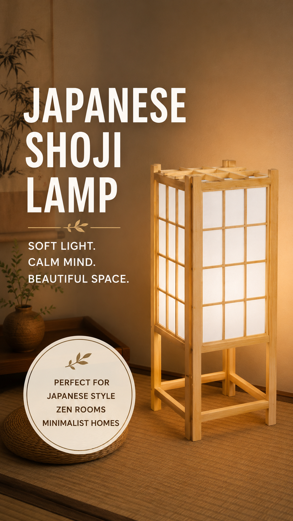 Japanese Shoji Lamp